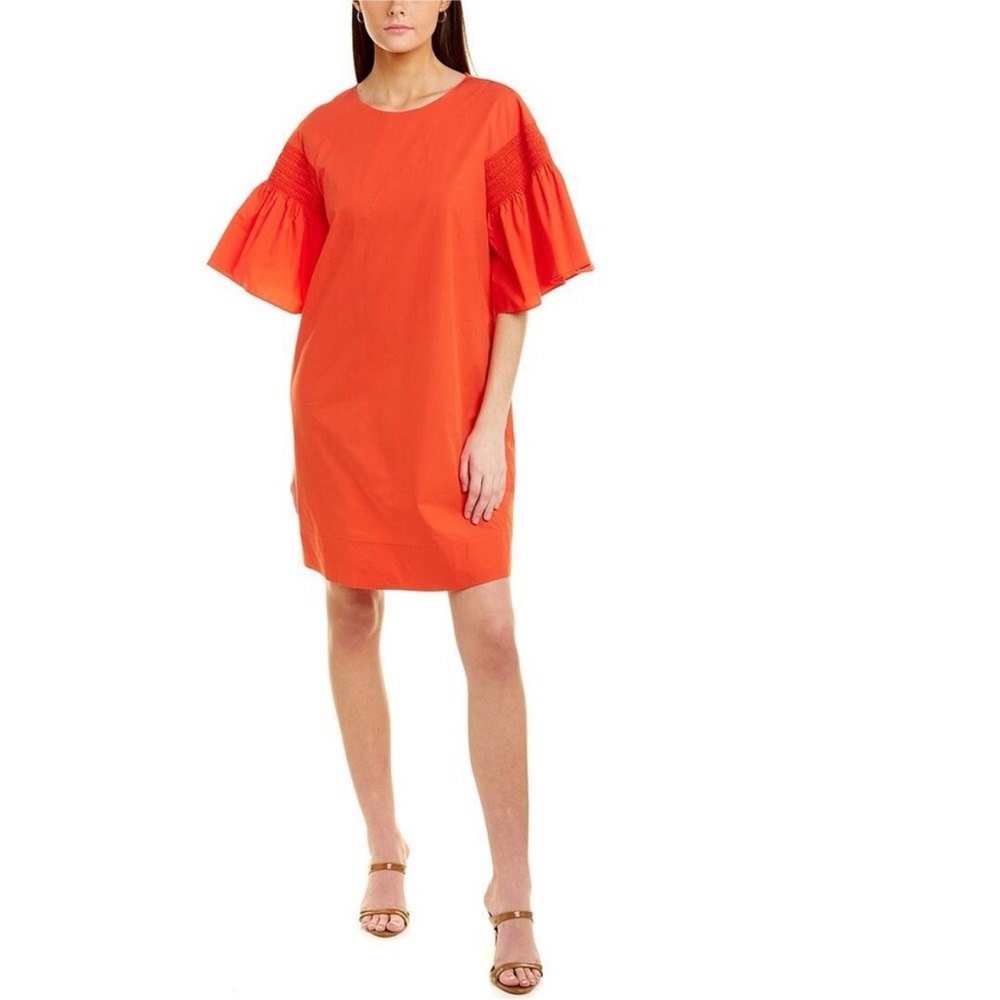 MaxMara Orange Mini Dress - Picture 2 of 6